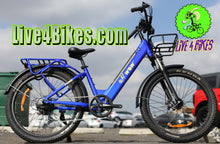 Load image into Gallery viewer, Oh Wow Fuse Electric Ebike 500w 48v Fat Tire 27.5x3 Step Through - Live 4 Bikes