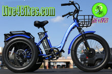 Load image into Gallery viewer, Oh Wow Conductor Electric Trike Tricycle three wheeler Ebike 750w 48v - Live 4 Bikes