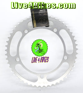 Origin8  Chainring, 144mm Aluminum Sliver  SIngle Speed 1/2x1/8 - Live 4 Bikes