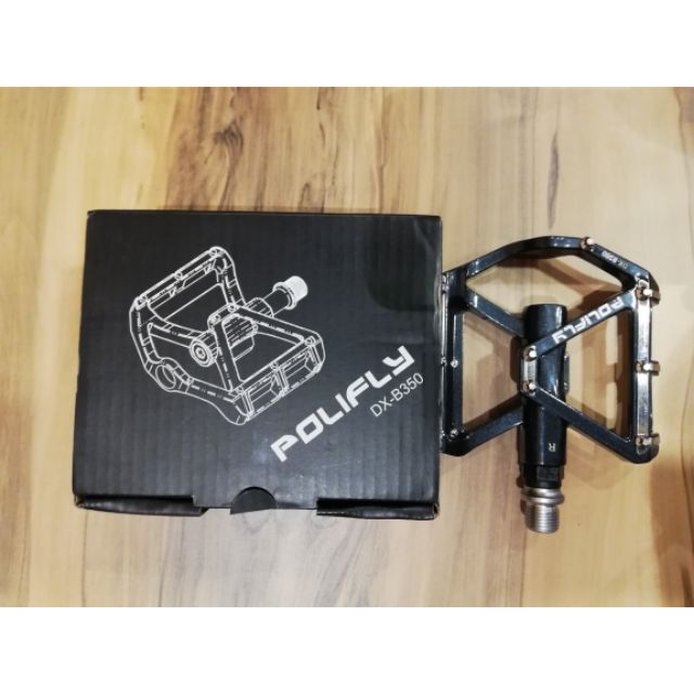 flypaper pedals Polifly DX-B350 Sealed Bearing Flat Bicycle Pedals