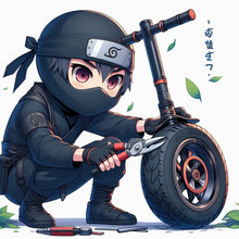 Load image into Gallery viewer, Scooter Flat tire Repair - Scooter tube install - Solid tire installation