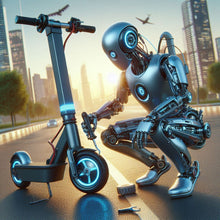 Load image into Gallery viewer, Scooter Flat tire Repair - Scooter tube install - Solid tire installation