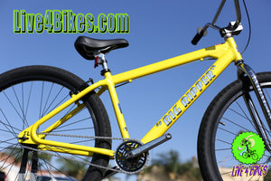Big Ripper 29" Yellow Sparkle SE BMX Bikes 29er BMX - Live4Bikes