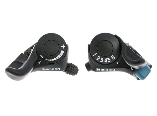 Shimano 3x6 Tourney 6 speed shifters Set SLTX30 - Live 4 Bikes