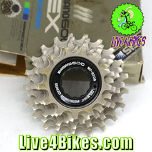 Load image into Gallery viewer, Vintage NOS SHIMANO 600 MF-6208 6 Speed Freewheel NIB