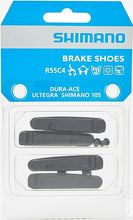 Load image into Gallery viewer, Shimano R55C4 Cartridge Brake Pad Inserts Black Dura-Ace /Ultegra -Live4Bikes