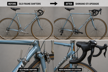 Load image into Gallery viewer, Shimano Tourney STI Road Shifter Set 2x7
