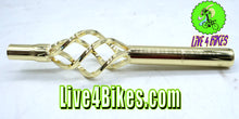 Load image into Gallery viewer, Steel Seatpost Pilar 25.4 x 300mm W/Cage Gold.