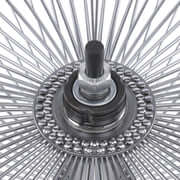 Load image into Gallery viewer, Micagi WH-TR9529140 29"X4"X13GX140H ALUMINUM POLISH FAT RIMS WHEEL SET.
