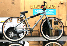 Load image into Gallery viewer, 29&quot; Thruster Saturn 9 BMX Aluminum Bike wheelie bike Satin Gray -LIVE 4 BIKES