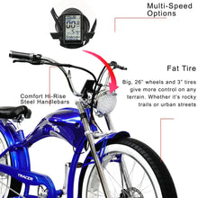 Load image into Gallery viewer, Tracer Twenty5 GT 500W 26" CRUISER E-BIKE