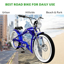 Load image into Gallery viewer, Tracer Twenty5 GT 500W 26" CRUISER E-BIKE