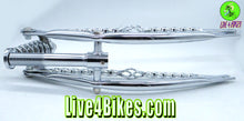 Load image into Gallery viewer, 20in Lowrider Classic Spring Fork 1 Inch W/ Twisted Cage Bars