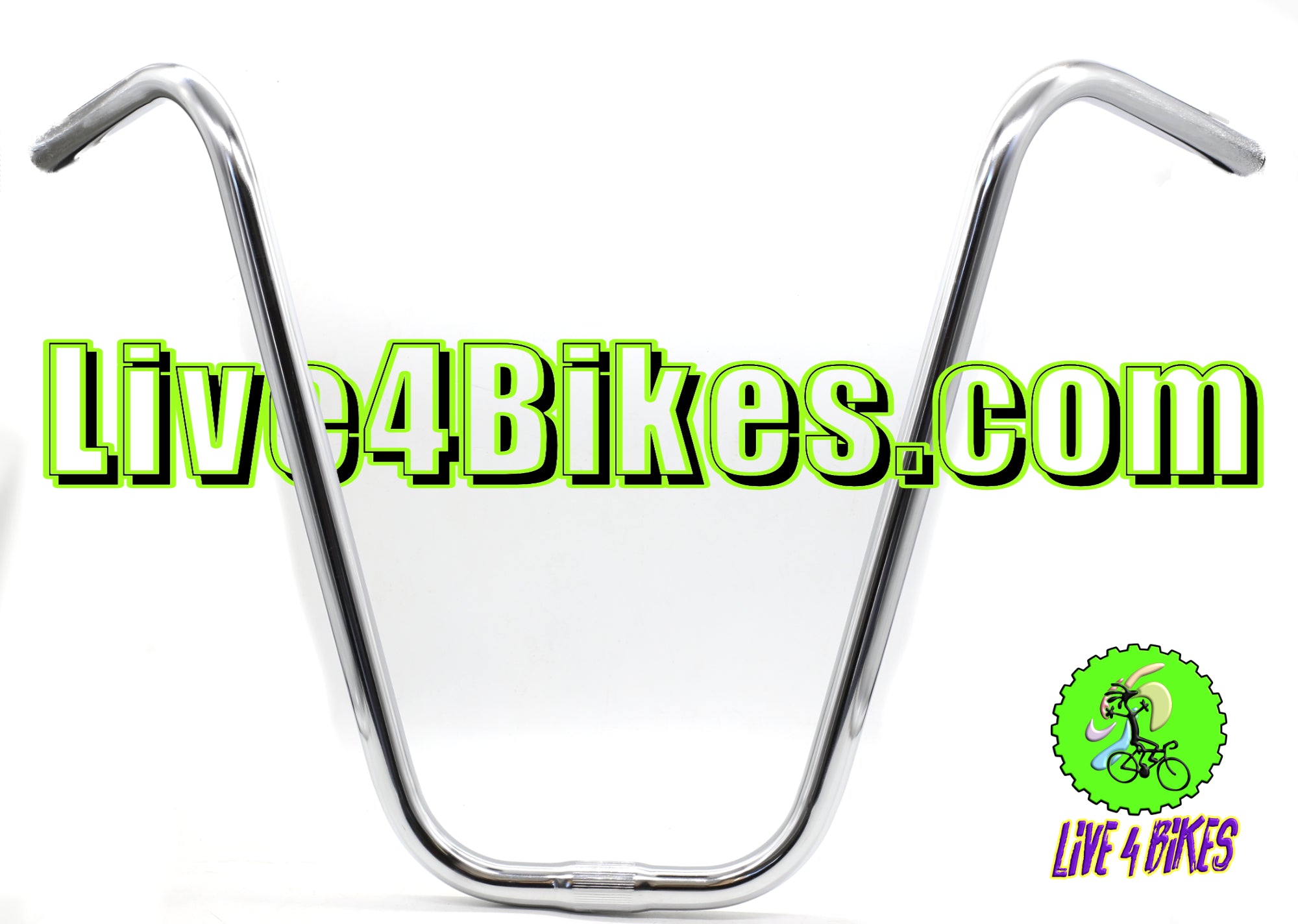 V Ape Lowrider Handlebar 16 25.4mm Chrome – LIVE 4 BIKES V Ape Lowrider Handlebar 16 25.4mm Chrome – LIVE 4 BIKES