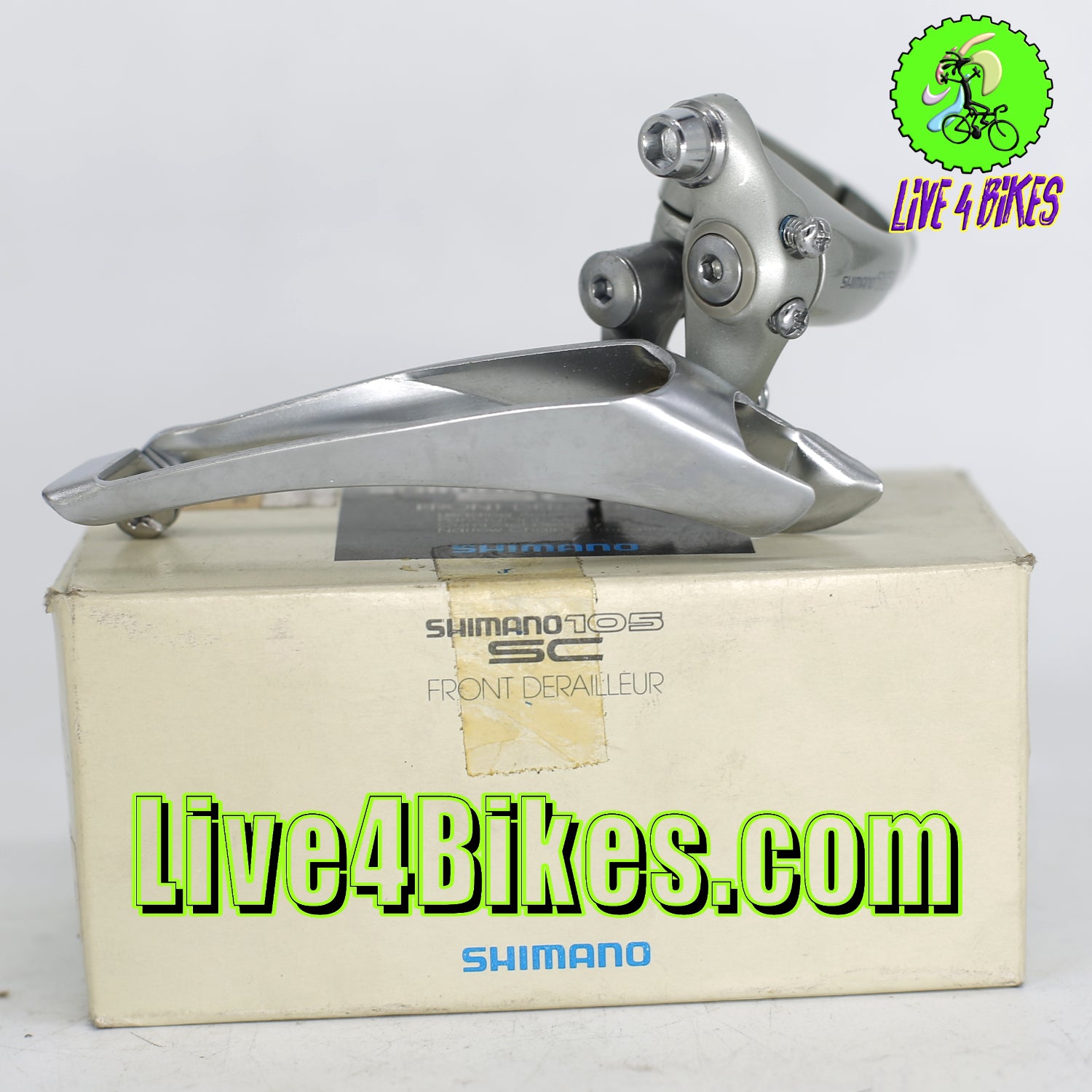 Vintage NOS SHIMANO FD-1055 105 Front Derailleur NIB Live4Bikes