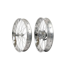 Load image into Gallery viewer, Micagi WH-TR9529140 29"X4"X13GX140H ALUMINUM POLISH FAT RIMS WHEEL SET.