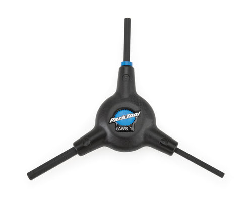 Park Tool Three-Way Allen Hex Wrench AWS-1  -Live4Bikes