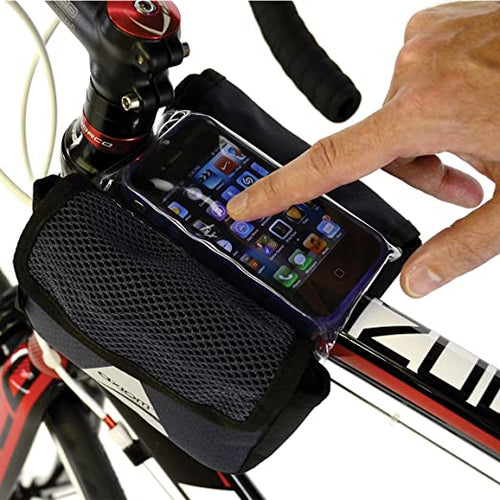 Axiom Smart Bag Touch Phone Holder/Double Bag Water Resistant -Live4Bikes