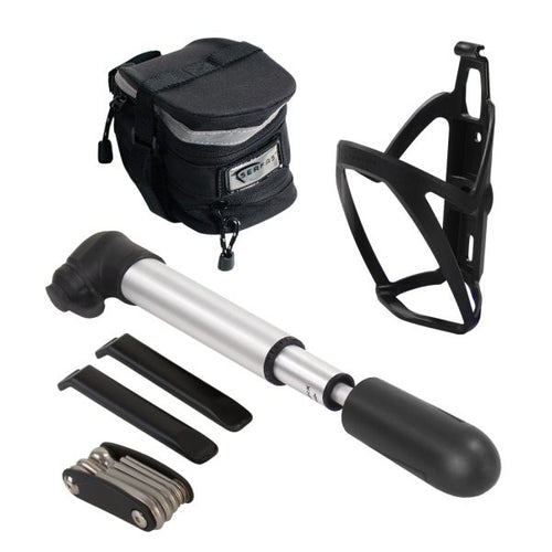 Serfas Pump CK-7 Pump and Bag Set and Water Cage -Compact size -Live4bikes