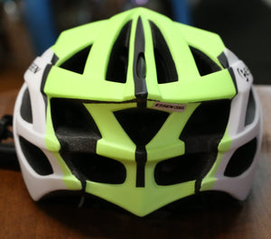 Adult Bicycle Helmet Essen Road Bike Helmet Green White  - Live4bikes