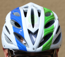 Load image into Gallery viewer, Adult Bicycle Helmet Essen Road Bike Helmet White Blue Green  - Live4bikes