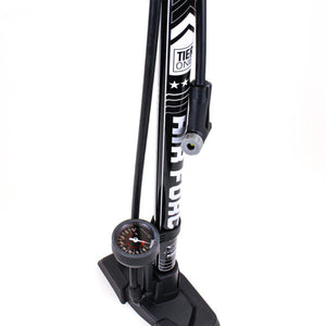 Serfas FP-T1BK AIR FORCE TIER ONE Floor Pump 160psi Max - Live4bikes