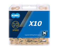 Load image into Gallery viewer, KMC X10 Road/MTB 10 Speed Chain - Live4Bikes