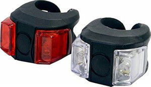 Silicone Cycling Bicycle Safety Headlight and Taillight Light Set - Live4Bikes