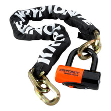 Load image into Gallery viewer, Kryptonite New York Chain 1210 Evolution series 4 Disc Lock 5.5&#39; long Level 9/10