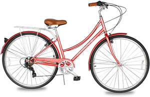 rose citybike Micargi Roasca V7 Women City Cruiser 700c 7 speed City Bicycle Hybrid – LIVE 4 BIKES