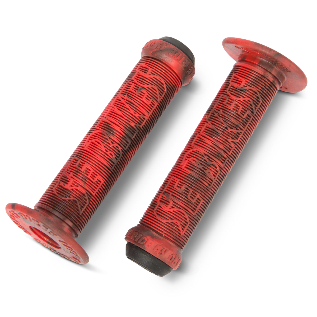 Red sale bmx grips
