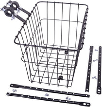 Load image into Gallery viewer, Wald Steel Front Basket With Adjustable Legs 14.5 x 9.5 x 9 inches -Live4Bikes