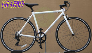 Micargi RD7 Flat Bar Aluminum Road BIke 700c Hybrid speed Bike