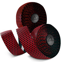 Load image into Gallery viewer, Good Horse HoneyComb Red Road bike Handlebar Grip Tape -Live4Bikes