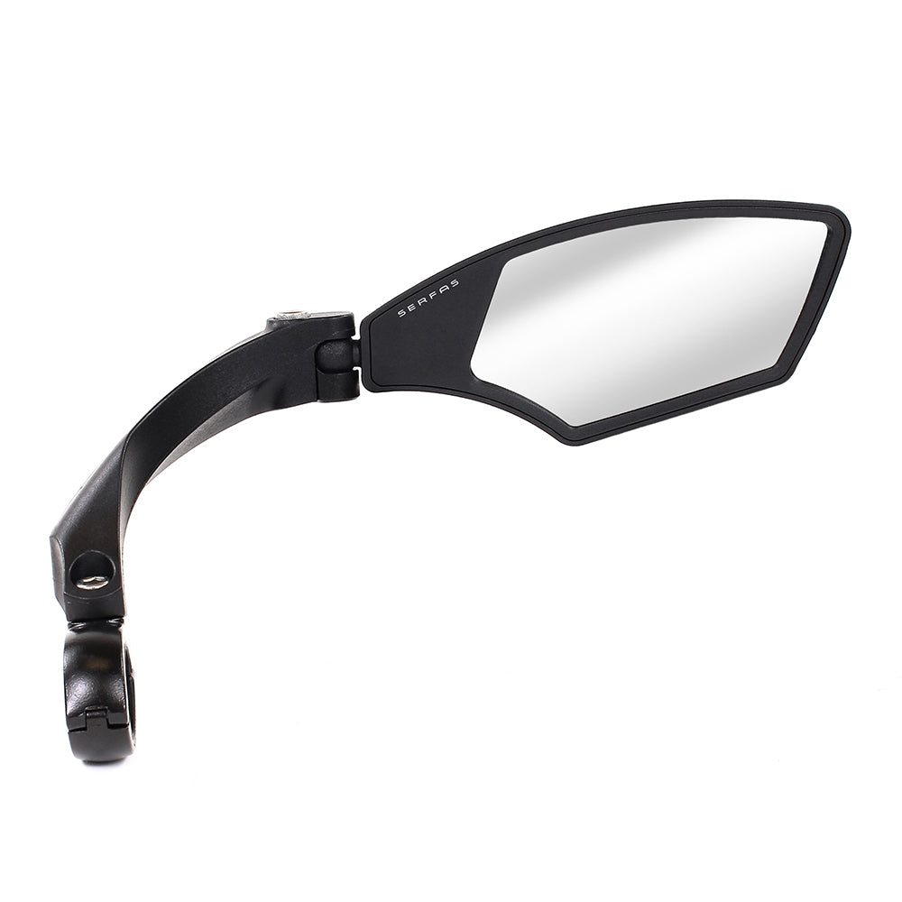 Serfas Nylon Fiber Heavy Duty Handlebar Bicycle Mirror -Live4bikes
