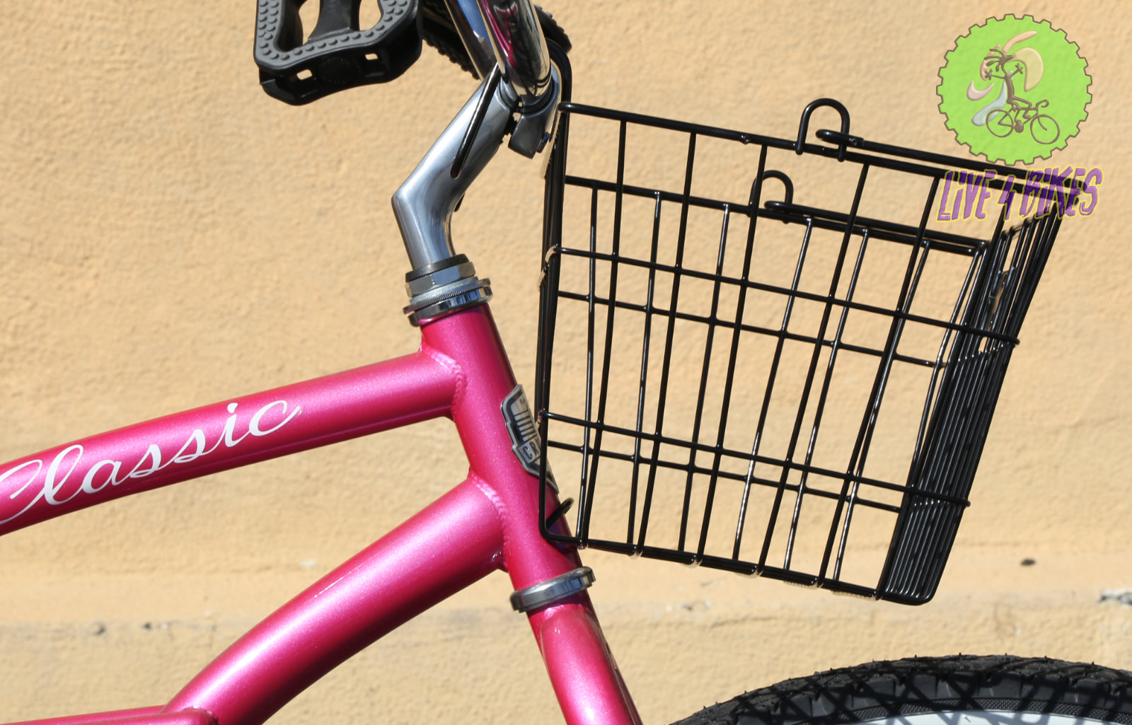 Bicycle Hanging Steel Front Mount Bicycle Basket -Live4Bikes – LIVE 4 BIKES