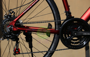Celcius Luxe Flat bar Road Bike / Hybrid Bike Aluminum Disc Brakes -Live4Bikes