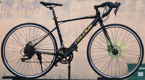 Celcius Luxe Road Bike w/ Disc Brakes 49cm Small Aluminum bicycle - Live4Bikes