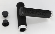 Load image into Gallery viewer, Foam Locking Cruiser Bicycle handlebar grip Grips  - Live4Bikes
