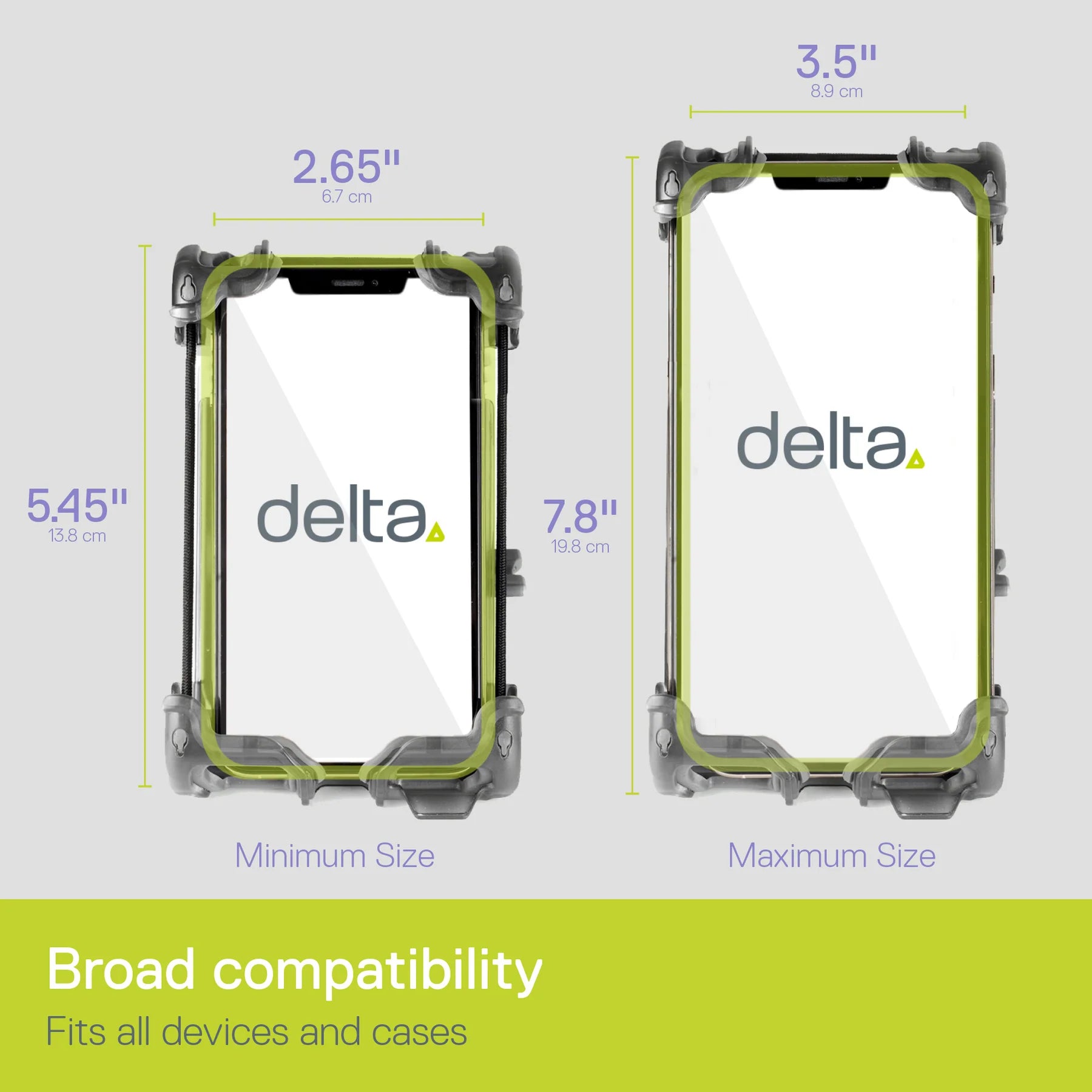 Delta bike top cell phone holder