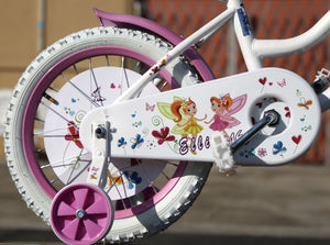 Micargi Ellie 16 Kids Girls bike with Training wheels Beginner Bicycle- Live4Bikes