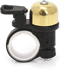 Load image into Gallery viewer, Gold Brass Crisp Mini Handlebar Mount Small Bell -Live 4 bikes