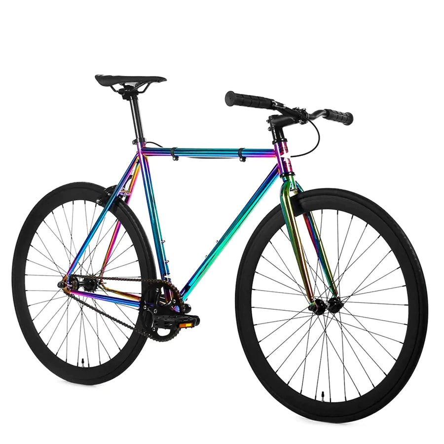 Golden Cycle Fixie Neo Chrome bike Single speed Bicycle Steel