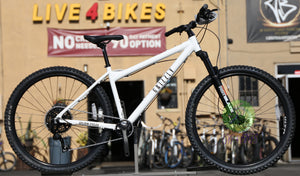 Golden Cycles Grizzly MTB 29"in White Aluminum - Live4Bikes