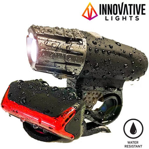 Infinity Front and Rear Bike Light Set USB Rechargeable 320 Lumens– Live4Bikes