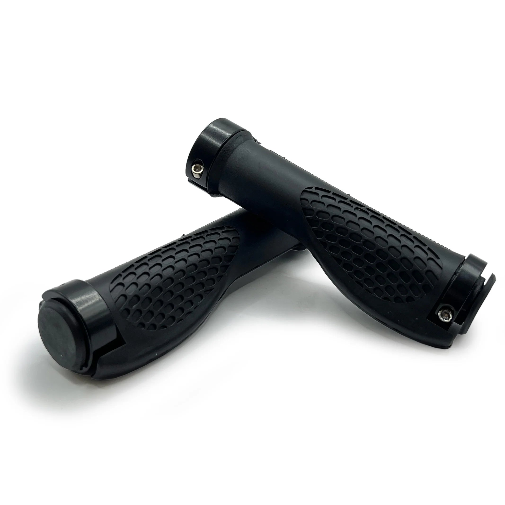 Ergonomic mountain top bike grips