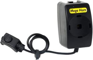 Electric MEGAHORN Electric Horn 105db Super loud Bicycle Bell- Live 4 bikes