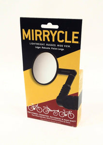 Mirrycle MTB Handlebar 360 Rotation Mirror Adjustable Rearview Bicycle Mirror  -Live4bikes