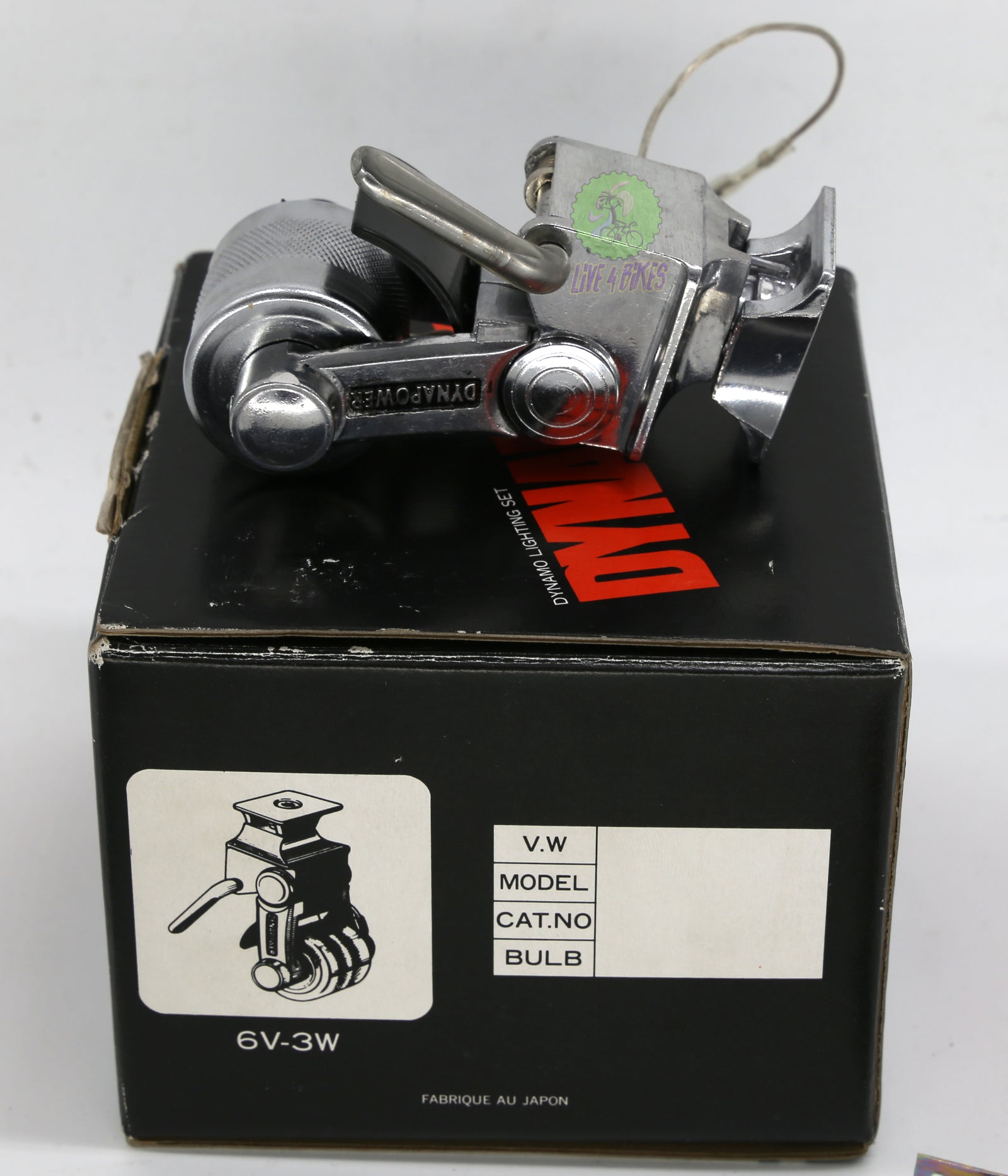 Sanyo Dynamo Dynapower Light Vintage BB mount 6V 3W NH140SYE