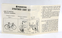 Load image into Gallery viewer, Sanyo Dynamo Dynapower Light Vintage BB mount 6V-3W NH140SYE - Live 4 Bikes